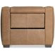 Flynn Tan Leather Upholstered Power Motion Chair