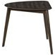 Rex Walnut 35" Guitar Pick Corner Dining Table
