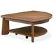 Tanner Tawny Brown Free Form Lift Top Cocktail Table