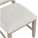Gwendolyn Cerused Taupe Upholstered Dining Side Chair Set of 2