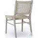 Basil Aged Grey Outdoor Round Dining Room Set