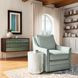 Commerce And Market White Plaster Amelia Round End Table