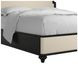 Atrium Beige Upholstered King Panel Bed