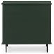 Reagan Deep Green 3 Drawer Nightstand