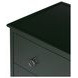 Reagan Deep Green 3 Drawer Nightstand