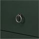Reagan Deep Green 3 Drawer Nightstand