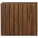 Lincoln Brown 4 Door Media Cabinet