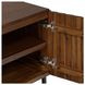 Lincoln Brown 4 Door Media Cabinet