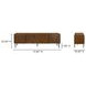 Lincoln Brown 4 Door Media Cabinet