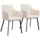 Adage Beige Dining Chair Set of 2
