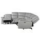 Alexandria Stone 5 Piece Modular Power Reclining Sectional with USB Charging