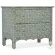 Newport Antique Green 2 Drawer Nightstand