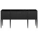Eave Black Marble Top 4 Door Sideboard
