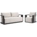 Andros Beige Outdoor Living Room Set