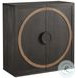 P301795 Black 2 Door Accent Chest