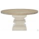 Santa Barbara Sandstone And Textured Cameo Round Dining Table