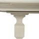 East Hampton Cerused Linen Rectangular Extendable Dining Table