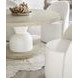 Solaria Dune And Faux Stone Fossil Round Dining Table