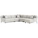 Mila Beige 6 Piece Sectional