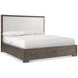 Outline Cassel and White Performance Fabric King Upholstered Panel Bed