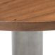 Brasea Lume and Tungsten 54" Round Dining Table