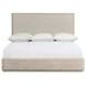 Lucerne Alba Performance Fabric California King Upholstered Panel Bed