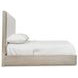 Lucerne Alba Performance Fabric California King Upholstered Panel Bed