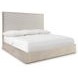 Lucerne Alba Performance Fabric California King Upholstered Panel Bed