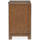 Callisto Bourbon Brown and Santa Cruz Upholstered Storage Panel Bedroom Set