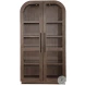 Modern Mood Dark Brown Display Cabinet