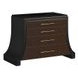 Eave Black and Brown 4 Drawer Accent Chest
