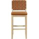 Reid Sand Vegan Leather Bar Chair Set of 2