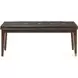 Kona Brushed Rasin Backless Dining Bench