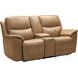 Kaden Elliott Taupe Leather Power Reclining Living Room Set with Power Lumbar and USB Charging