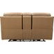 Kaden Elliott Taupe Leather Power Reclining Living Room Set with Power Lumbar and USB Charging