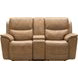 Kaden Elliott Taupe Leather Power Reclining Living Room Set with Power Lumbar and USB Charging