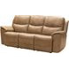 Kaden Elliott Taupe Leather Power Reclining Living Room Set with Power Lumbar and USB Charging