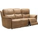 Kaden Elliott Taupe Leather Power Reclining Living Room Set with Power Lumbar and USB Charging