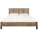 Karina Brown King Panel Bed