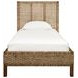 Karina Brown Twin Panel Bed