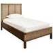 Karina Brown Twin Panel Bed