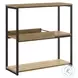 Noa Oak And Black Painted Metal 31" Console Table