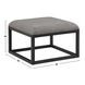 Yukon Brown Rectangular Nesting Coffee Table with 2 Stools