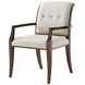 Keno Bros Cream Upholstered Arm Chair