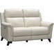 Kester Laurel Cream Leather Power Reclining Living Room Set with Power Headrest and USB Charging
