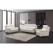 Kester Laurel Cream Leather 86" Power Reclining Sofa with Power Headrest and USB Charging