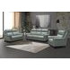 Kester Lorenzo Mint Leather Power Recliner with Power Headrest and USB Charging