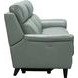Kester Lorenzo Mint Leather 86" Power Reclining Sofa with Power Headrest and USB Charging
