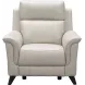 Kester Laurel Cream Leather Power Reclining Living Room Set with Power Headrest and USB Charging