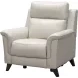 Kester Laurel Cream Leather Power Reclining Living Room Set with Power Headrest and USB Charging